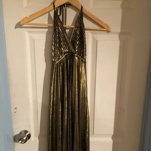 70s Style Halter Dress